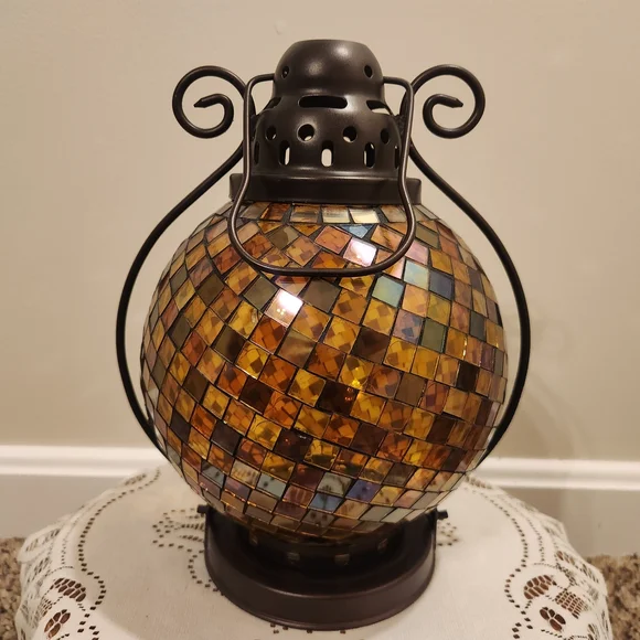 PartyLite Global Fusion Mosaic Candle Lantern #P9238 (Retired) - Picture 3 of 11